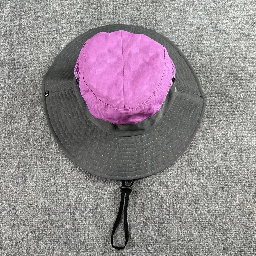 SunShade Hat Women's Purple Gray Wide Brim Sun Outdoor Hiking Boho Gorpcore